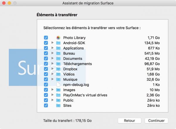 Microsoft : un outil pour transférer ses données Mac vers la Surface