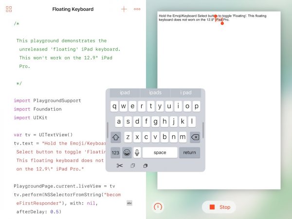 iPad (iOS 10) : comment débloquer & activer le clavier flottant ?