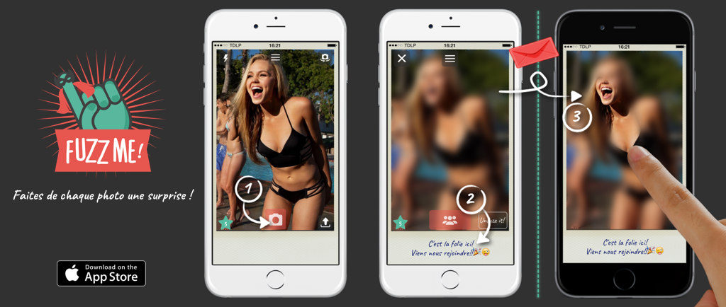 FuzzMe : l'application qui va révolutionner l'échange de photos ?