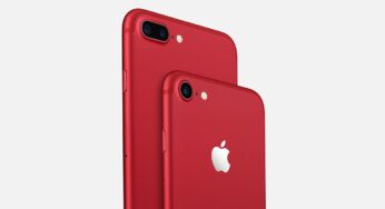 Apple lance un iPhone 7 & un iPhone 7 Plus rouge (PRODUCT)RED