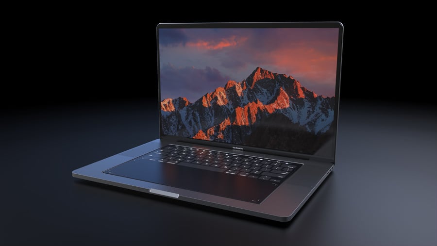 MacBook Pro 2018 : un concept avec un clavier entièrement tactile