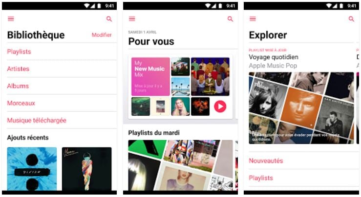 Apple Music 2.0 : l'application Android se rapproche de celle d'iOS