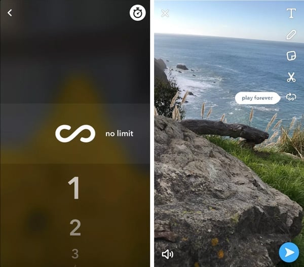 Snapchat : Snaps illimités, gomme magique et dessins en Emoji