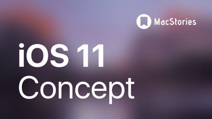 iOS 11 : un concept sur iPad centré sur les fonctionnalités