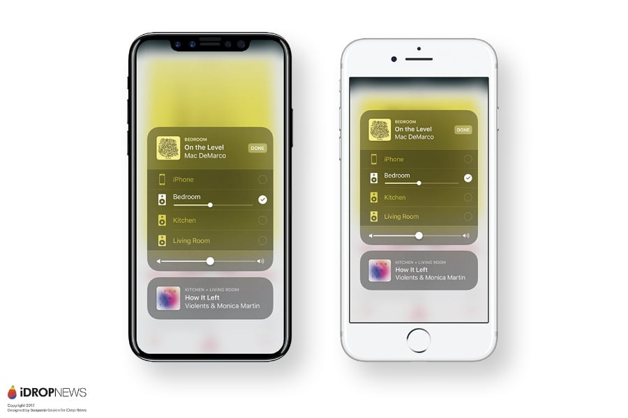iPhone 8 : un concept sur lequel tourne iOS 11