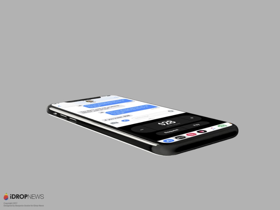 iPhone 8 : un concept sur lequel tourne iOS 11