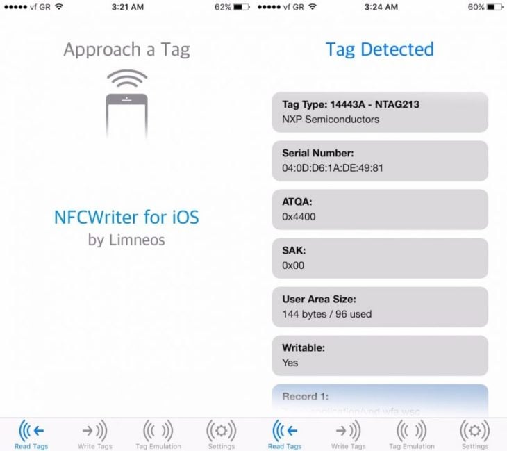 Jailbreak : le tweak Cydia NFCWriter débride la puce NFC de l’iPhone