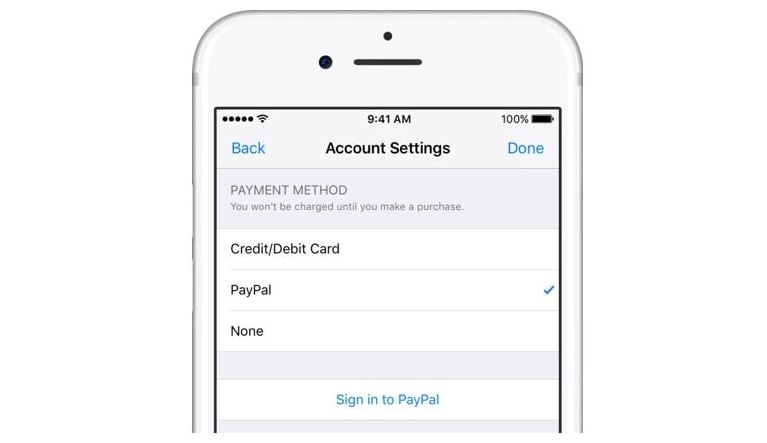 App Store, Apple Music, iTunes : payer par PayPal devient possible !