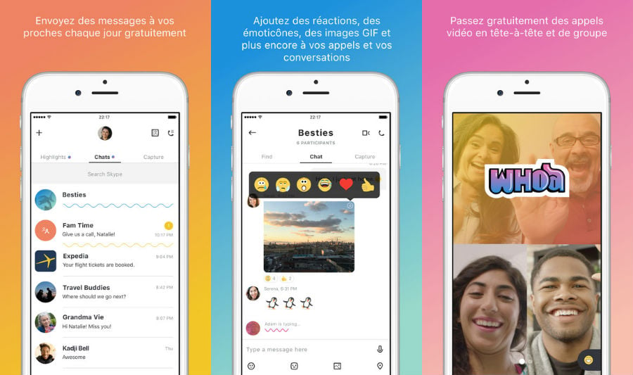 Skype pour iPhone change de design et ajoute les Stories à la Snapchat