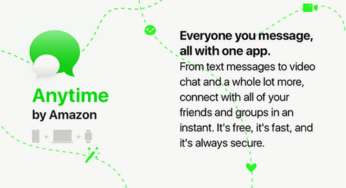 Anytime : la future application de messagerie d’Amazon ?