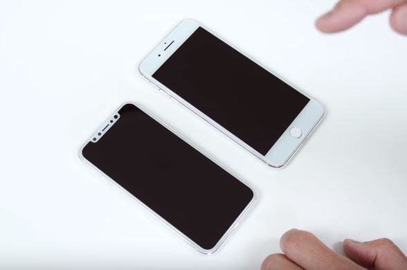 iPhone 8 & iPhone 7S Plus : vidéo de comparaison de 2 maquettes