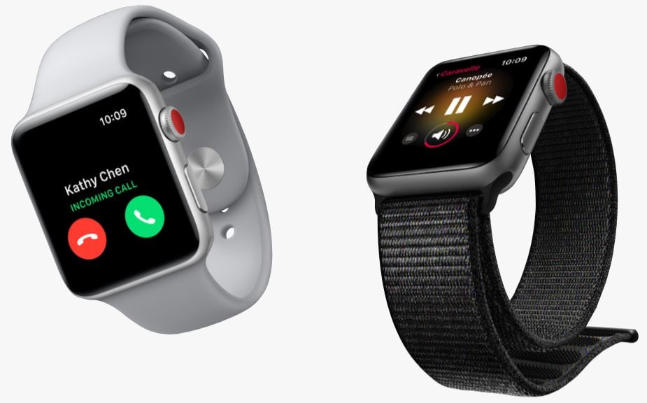 Keynote : Apple dévoile l'Apple Watch Series 3 4G