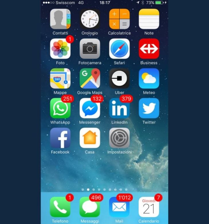 Cette capture d’écran d’iPhone va terroriser les phobiques des notifications