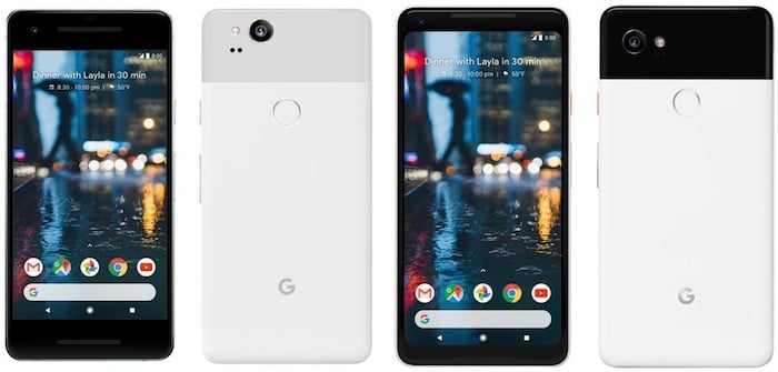 Google dévoile les Pixel 2 & Pixel 2 XL, concurrents des iPhone 8 & 8 Plus