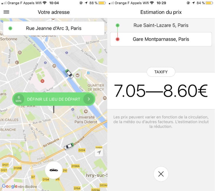 Code promo Bolt (Taxify) : 10€ offerts sur votre 1ère course à Paris !