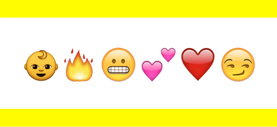 Snapchat : signification des emojis, smileys & émoticônes sur Snap