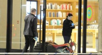 Un Apple Store de Londres attaqué par des voleurs en scooters
