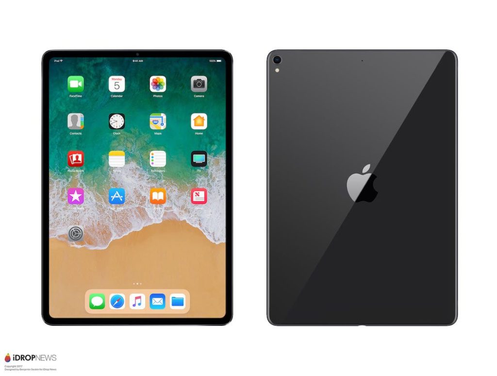 iPad Pro : un concept inspiré de l'iPhone X imagine le modèle de 2018