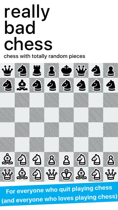 Jeu du jour : Really Bad Chess (iPhone & iPad)