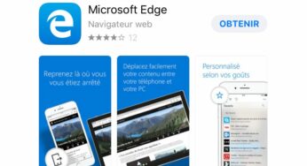 Microsoft Edge : la version finale est enfin disponible sur l’App Store