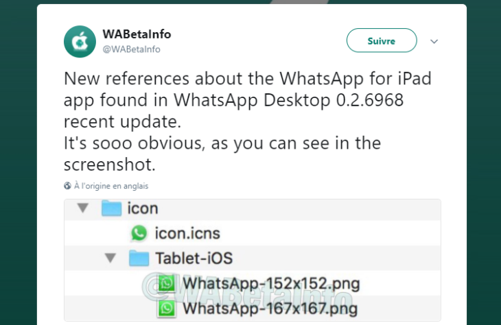 WhatsApp : la version Mac suggère une sortie imminente sur l’iPad