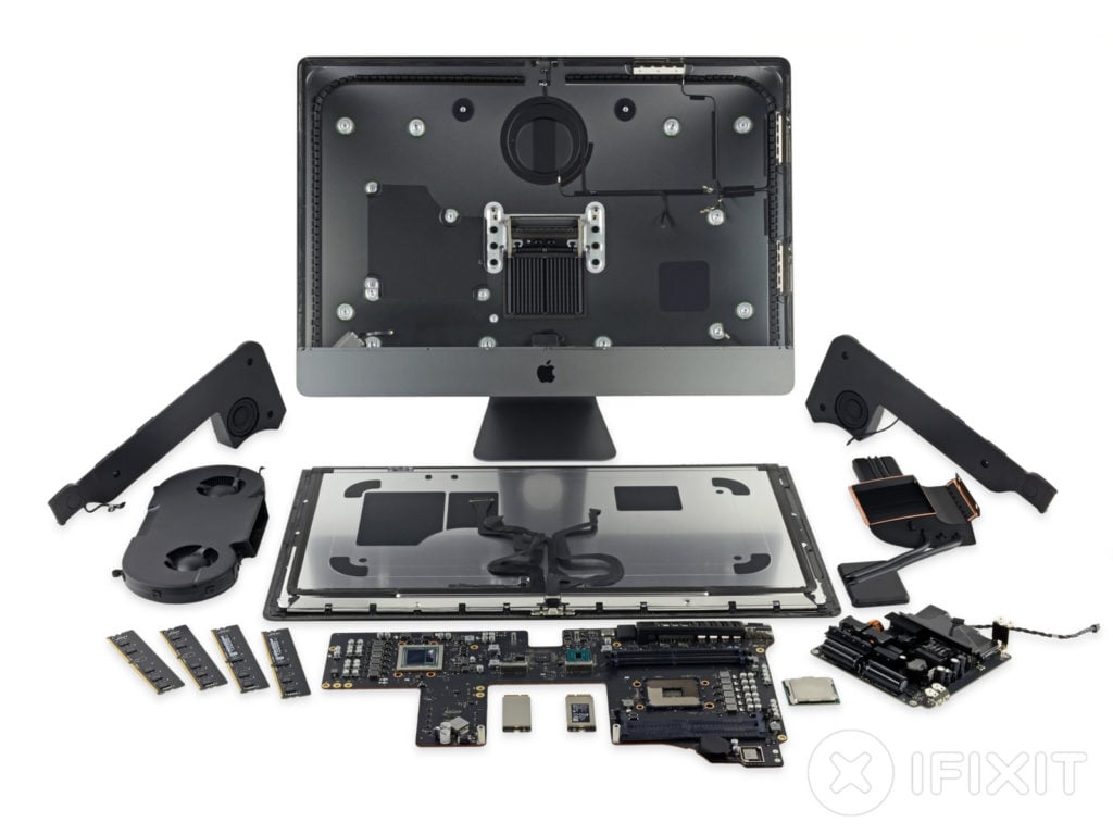 iMac Pro : iFixit a démonté le dernier ordinateur de bureau d'Apple