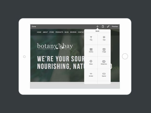 App du jour : Weebly (iPhone & iPad – gratuit)