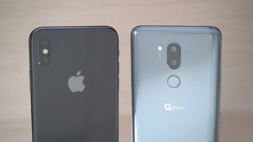 iPhone X vs LG G7 ThinQ : comparatif des performances photo & vidéo