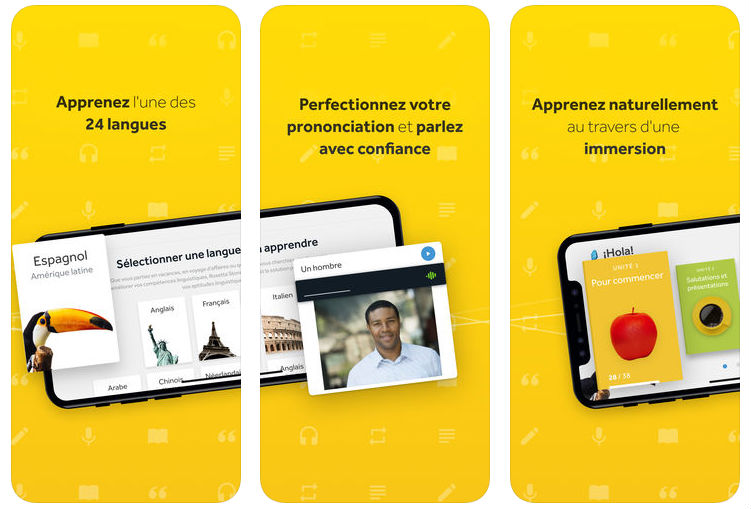 App du jour : Rosetta Stone : Cours de langue (iPhone & iPad - gratuit)