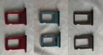 iPhone LCD 2018 : les tiroirs SIM révèlent les 6 coloris