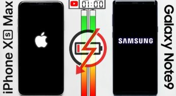 iPhone XS Max vs Galaxy Note 9 : lequel a la meilleure autonomie ?