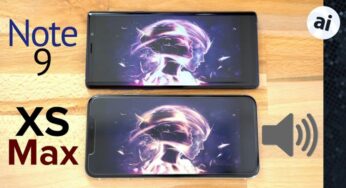 iPhone XS Max vs Galaxy Note 9 : lequel à les meilleurs haut-parleurs ?