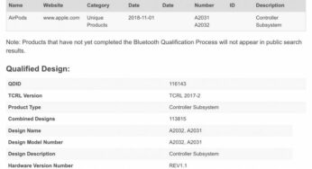 Les AirPods 2 repérés dans la base de données du Bluetooth