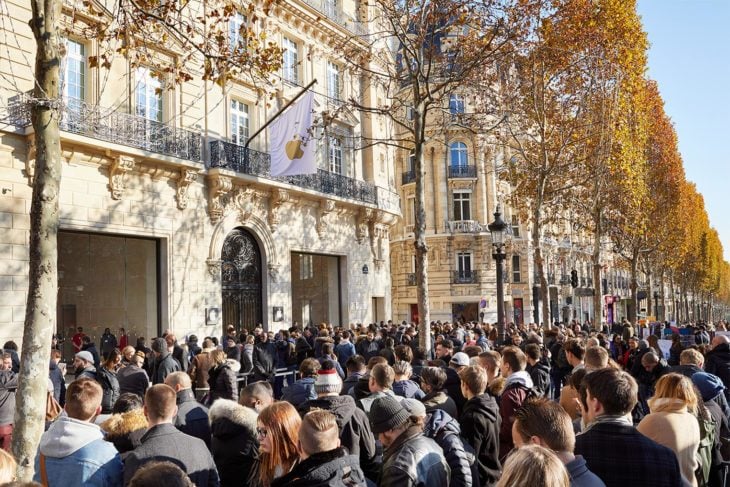 Le nouvel Apple Store des Champs-Élysées est ouvert !