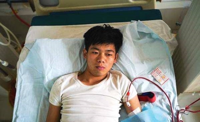 Un chinois, qui a vendu un rein pour l'iPhone 4, en mauvaise santé