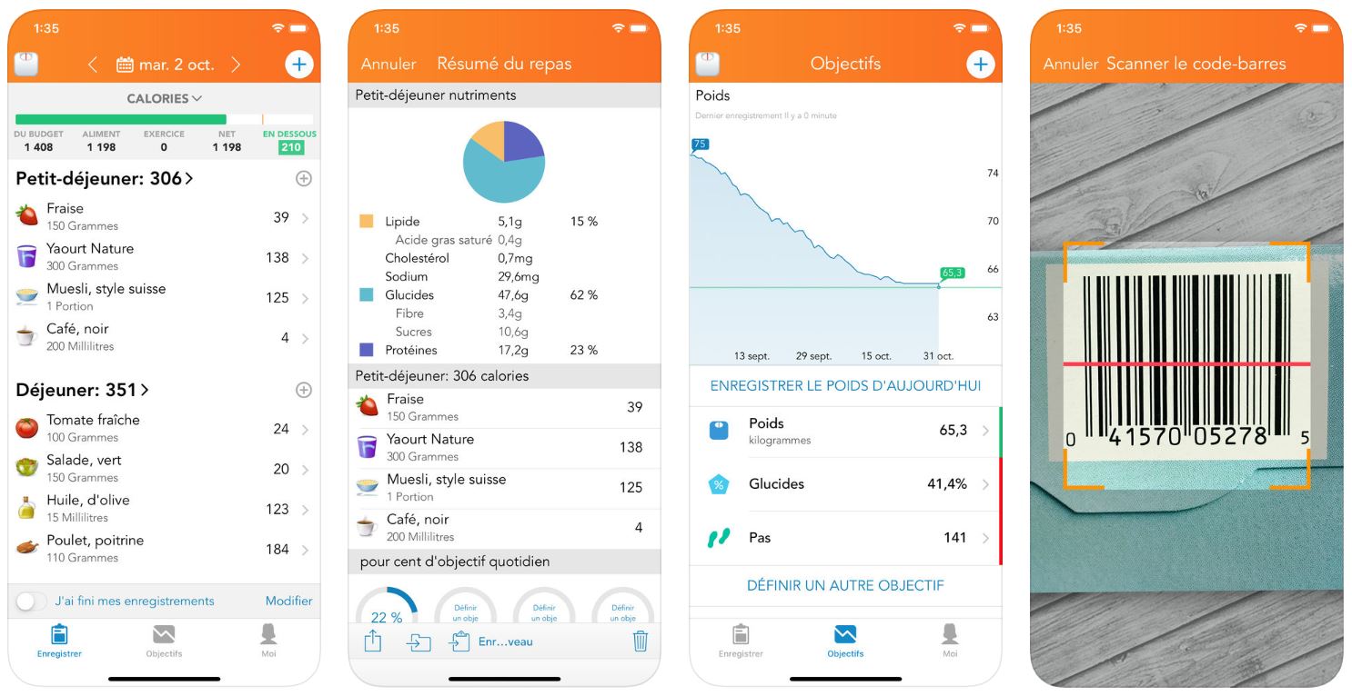 App du jour Lose It! Compteur de calorie (iPhone & iPad gratuit)