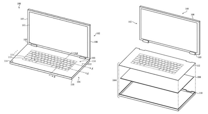 Brevet : Apple songe à un clavier en verre sur le MacBook