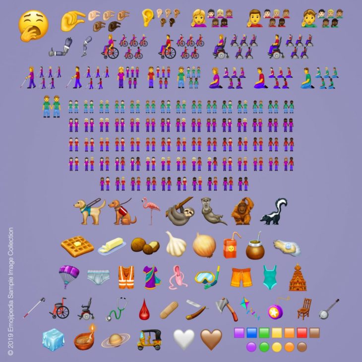 Consortium Unicode : les 230 nouveaux Emoji de 2019 dévoilés !