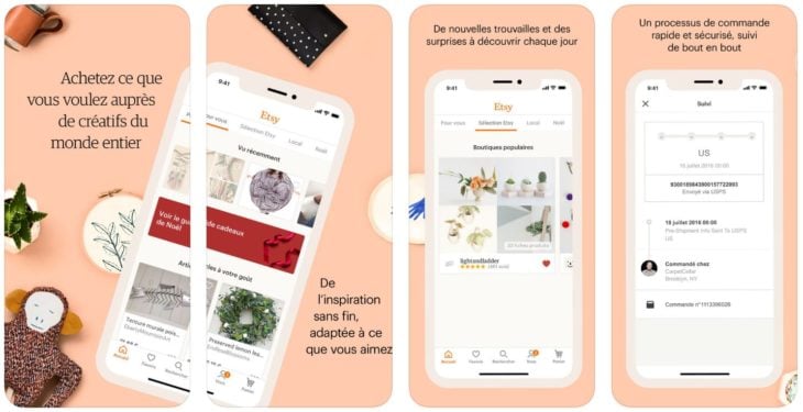 App du jour : Etsy – Articles Créatifs (iPhone & iPad – gratuit)