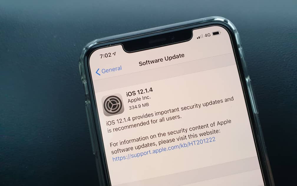 Apple déploie la mise à jour iOS 12.1.4 qui corrige la faille Facetime