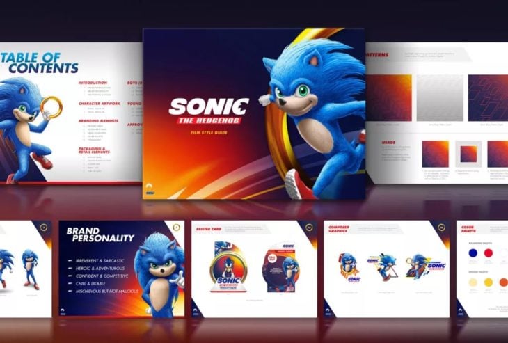 Sonic le film ; le design du hérisson bleu a fuité… et c’est pas glorieux