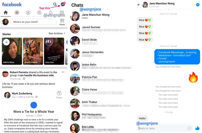 Messenger va retourner au sein de Facebook