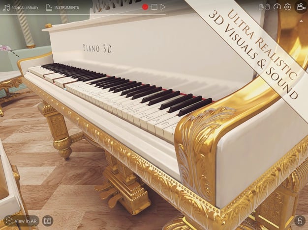 App du jour : Piano 3D (iPhone & iPad - gratuit)