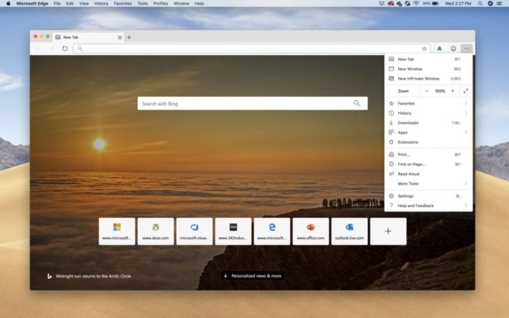 Microsoft Edge : la version Canary arrive officiellement sur macOS
