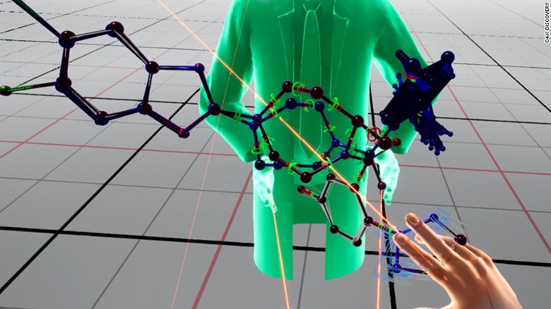 La réalité virtuelle aide les scientifiques à découvrir des médicaments