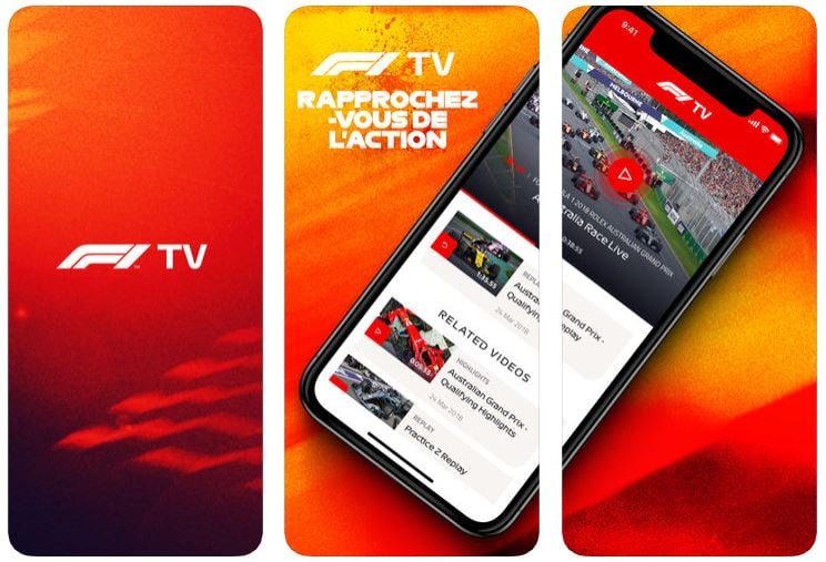 App du jour : F1 TV (iPhone & iPad - gratuit)