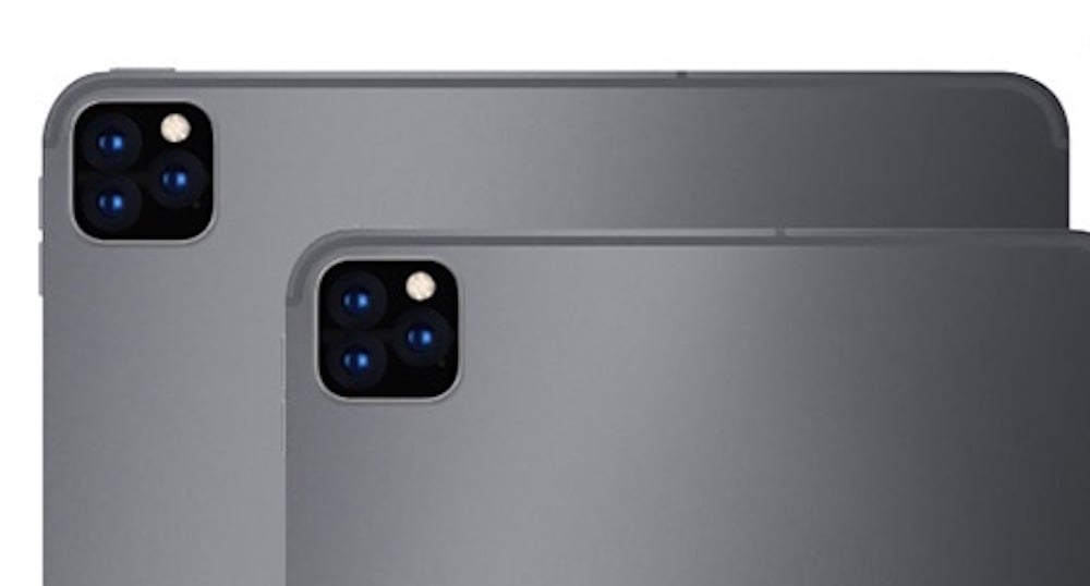 3 appareils photo sur l’iPad Pro 2019 et 2 capteurs sur l’iPad 10,2 pouces ?