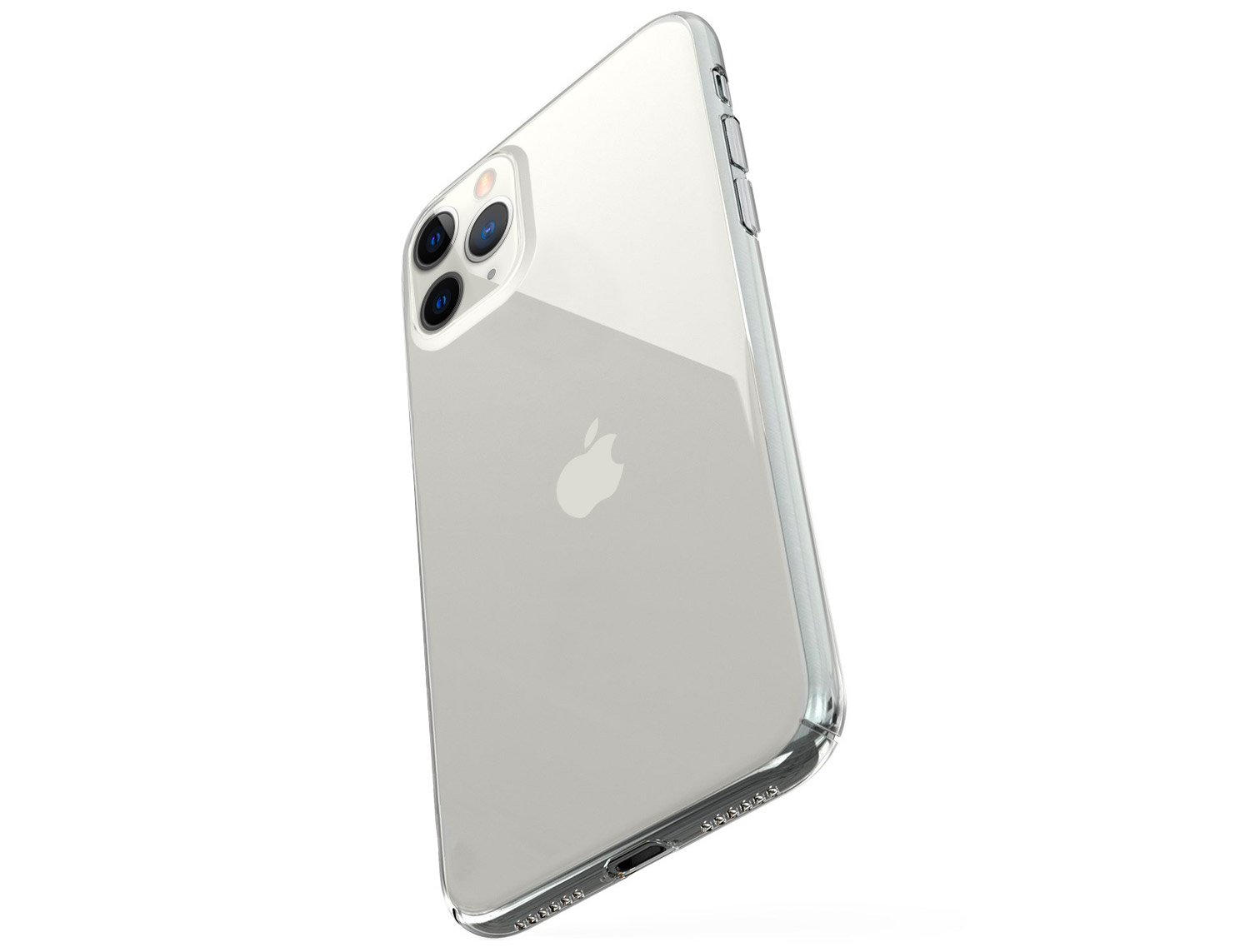 Coque fine iPhone 11, 11 Pro et 11 Pro Max, rigide, transparente