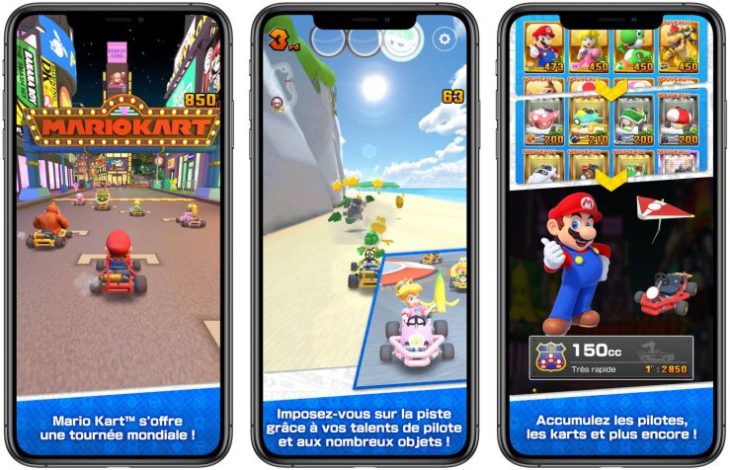 Mario Kart Tour est disponible sur les iPhone, iPad & iPod Touch