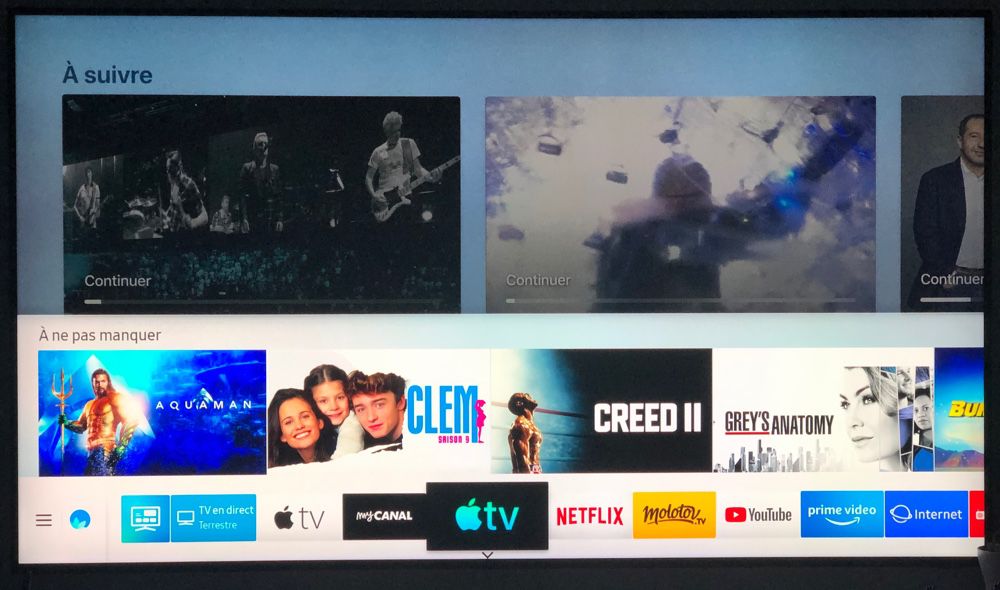 Apple TV+ sera disponible sur les Smart TV Samsung